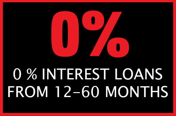 0% Interest Loans from 12-60 Months